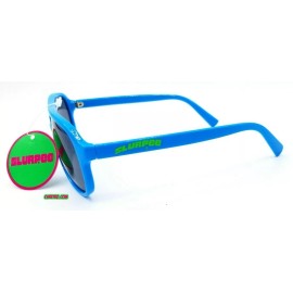 7-11 Blue Retro Collectible Adult Slurpee Mirrored Classic Neon Promo Sunglasses 90s