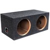 Atrend BBox E12D Dual 12" Sealed Carpeted Subwoofer Enclosure
