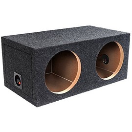 Atrend BBox E12D Dual 12" Sealed Carpeted Subwoofer Enclosure