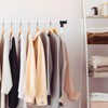 Luxshiny 2Pcs Clothes Rack Right Angle Clothes Drying Rack Connector