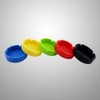 Healifty 1pc Outdoor Silicone Ashtray: Unbreakable Heat Resistant Rubber for