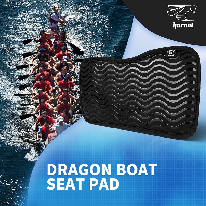 Hornet Watersports Dragon Boat Seat Pad Neoprene Anti Slip Cushion