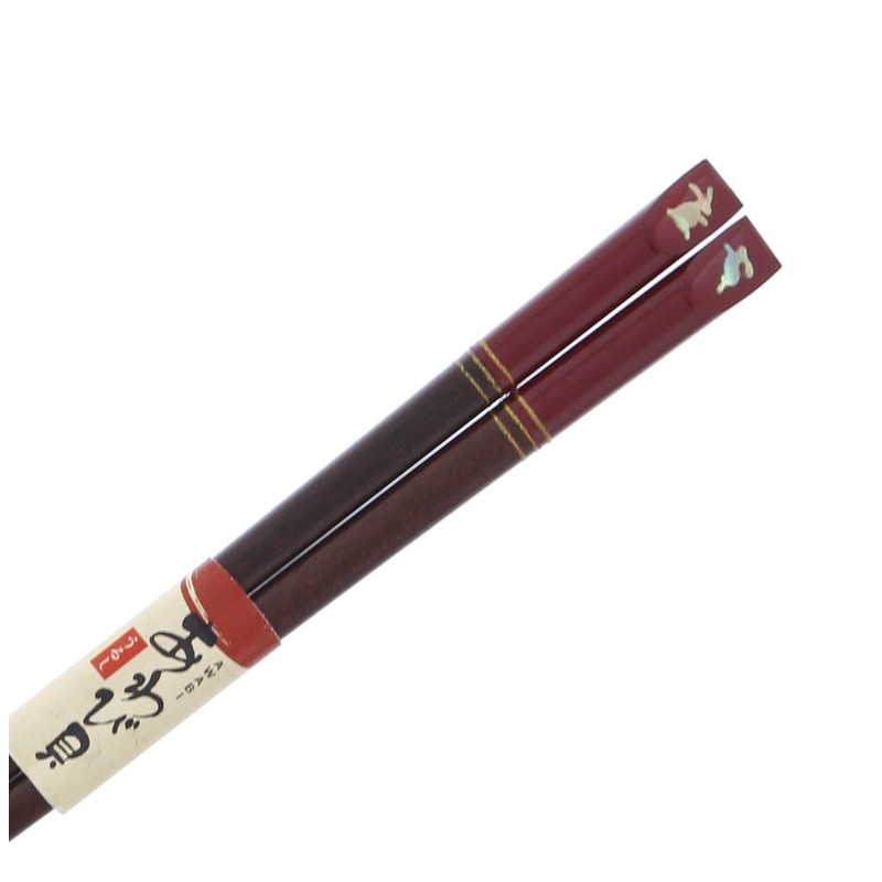 Ishida 11172-0 Chopsticks Made in Japan Shell Craft Abalone Color