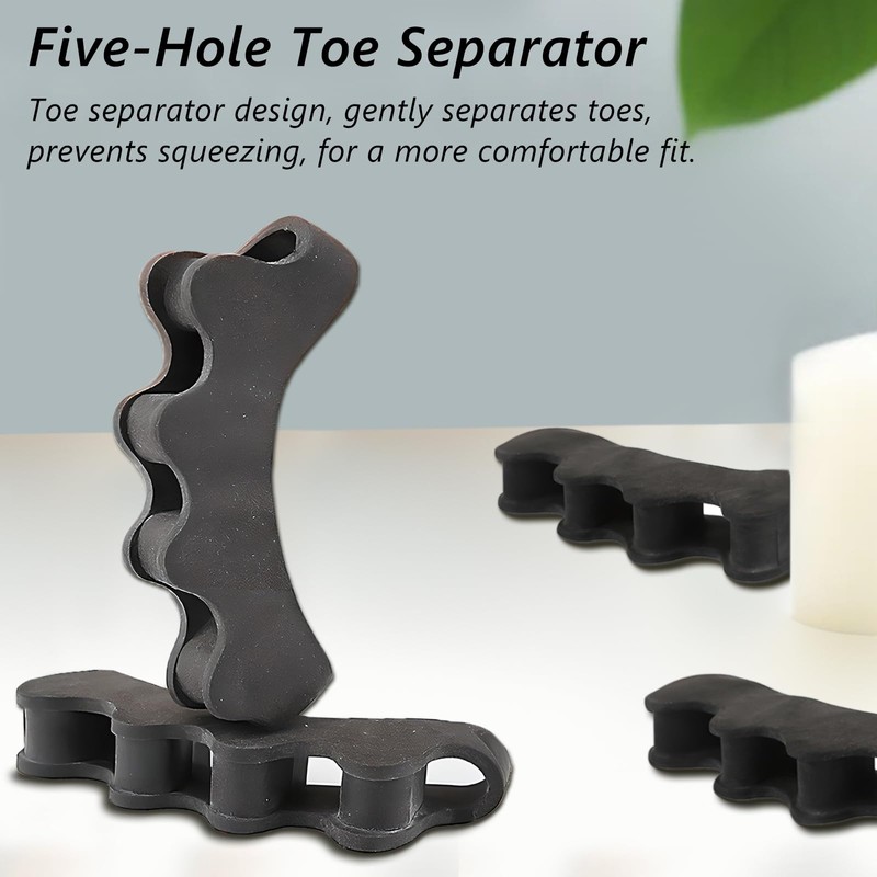 Toe Separators Thick & Long-Lasting - Doctor Recommended - Corrects