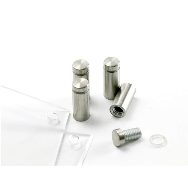 B&NN Double Panel Floating Clear Acrylic Wall Mount Sign Frame