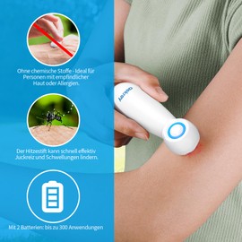 AEKREY AEKREY Insektenstichheiler, M1ckenstich Hitzestift Chemiefreie Behandlung von Insektenstichen- und bissen, mit konzentrierter W?rme, handlich und tragbar