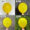 Teselife Yellow Balloons, 100Pcs 12 Inch Matte Yellow Balloons, Latex
