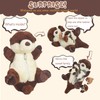 5 PCS Sea Otter Stuffed Animals, Stuffed Otter Plush with
