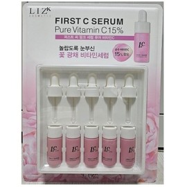 Riz K 리즈케이퍼스트씨핑크세럼퓨어비타민C10mlx5개입 Riiz K First Sheeping Pink Serum Pure Vitamin C 10ml x 5 pieces