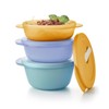 Tupperware Essentials Store Serve & Go Bowl Set, Medium, 3