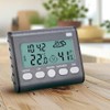 EUROtops 7in1 Mini-Wetterstation, Digitales Thermometer Hygrometer mit Wettervorhersage, Temperatur &