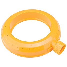 Rocky Mountain Goods Plastic Circle Ring Sprinkler - 30 Feet Watering Coverage - High Impact Plastic Construction - Works for high or Low Water Pressure