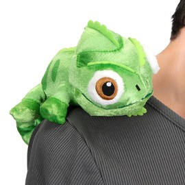 Cuddly Toy Magnetic Shoulder Chameleon Cuddly Toys, Chameleon Animals Plush Toy Plush Doll Costume, Gift for Boys Girls Children Women Birthday Christmas