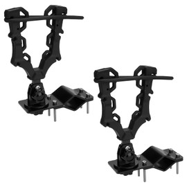 Lonsda ATV/UTV Gun Rack Mount Tool Holder Compatible with Various Vehicles Polaris RZR Ranger Can-Am Kawasaki Snowmobile Golf Cart——Single Position