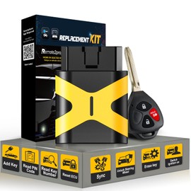 Remote2program DIY Programming Car Key and Keyless Entry Remote 4D67 Chip Replacement for 2007-2010 Toyota Yaris/for 2005-2010 Scion TC with FCC: MOZB41TG(3 Buttons)