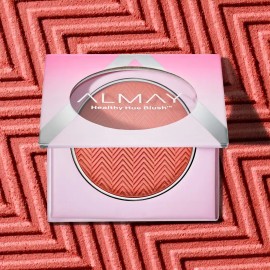 Rubor Almay Healthy Hue Blush Tono 200 So Peachy Polvo Natural                                                                                        