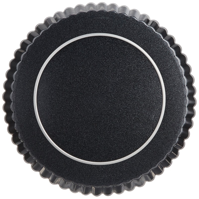 Suncraft PP-718 Tart Shaped Bottom Cutter, Round, Corrugated, 7.1 inches