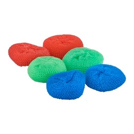 Nylon Scouring Pads-Dish Scrubbers, for Dishes, Pots, and Stoves, Durable Mesh Scourers, for Tough Cleaning. Nylon Dish Scrubbers, Assorted Colors