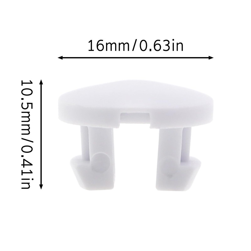 CChiai 30PCS Bottom Rail End Plugs for Venetian Blinds Bottom