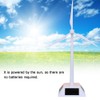 Fyearfly Mini Solar Energy Windmill, Kids Intelligent Plastic Solar Windmill