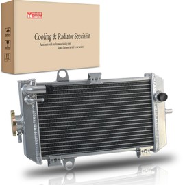 HonorPower Aluminum Radiator for Yamaha Raptor 700 YFM700R 2006-2014 06-14 07 08 09 10 11 12 13 14 ATV All Aluminum Radiators