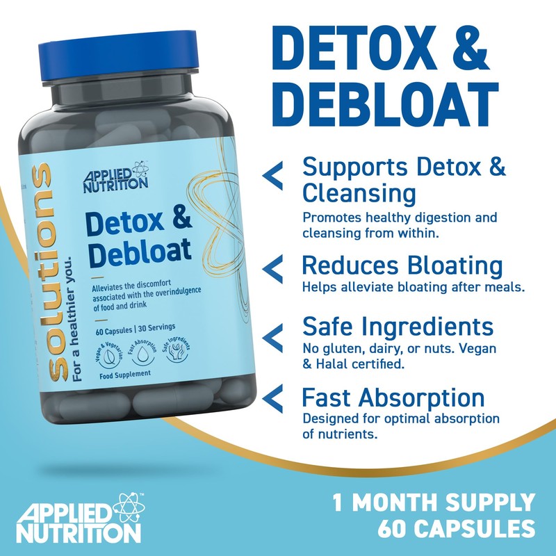 Applied Nutrition - Solutions - Detox & Debloat - Vegan