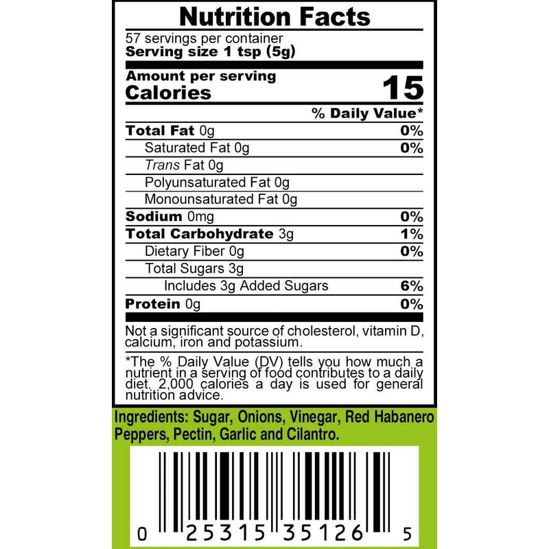 Marie Sharp’s Sweet Habanero Pepper Sauce, 10 oz | Belizean