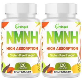 Sublingual NMNH 500mg (Dihydronicotinamide Mononucleotide) (240 Servings, NMNH 500mg per Serving) NAD Supplement to Boost NAD Levels as We Age, for Anti-Aging, Energy, Immunity, Focus - 240 Count