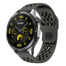 LYSMVIVI Soft Silicone Watch Bands 22mm 20mm 19mm 18mm Breathable Sweatproof Sport Watch Straps with Quick Release for Women & Men (2 Packs)