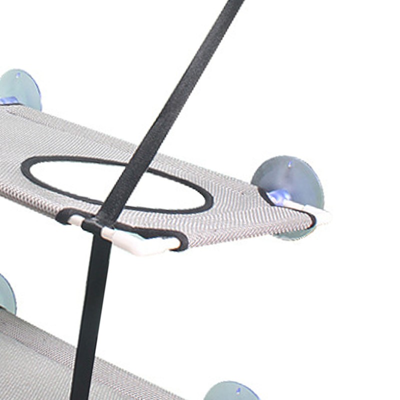 Cat Hammock Double Layer Hanging Installation Strong Suction Cup Soft