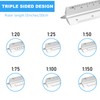 JOLIGAEA 2 Pieces Scale Ruler, Metric Scales 1:20 1:25 1:50