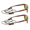 Peeper Keepers Braided Leather Eyewear Retainer Eyeglass Strap Cord |