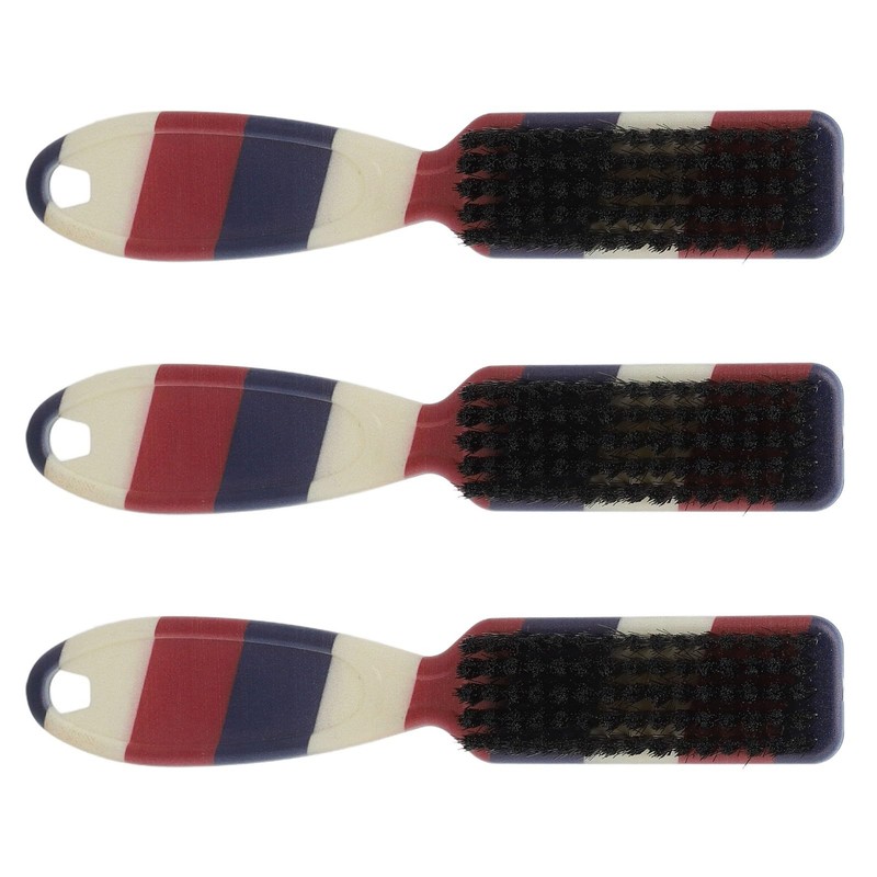 3 Piezas Cepillo para Desvanecimiento de Peluquero, Cepillo Suave para