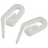 New Nylon Curtain Hooks 500 Hooks