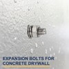 PATIKIL M8 x 80mm 304 Stainless Steel Expansion Bolts, 5