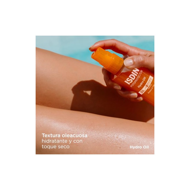 ISDIN Fotoprotector HydroOil SPF 30 - Protector solar corporal bifásico