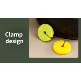 4 Pcs Pot Lid Lifter Silicone Spill Proof Lid Lifter Splash-Proof Steam Release Pan pot lid lifter Kitchen Tool Decoration Pot Lid & Cute Kitchen Accessories (Mix)