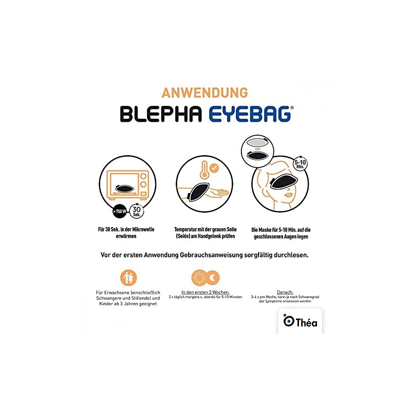 Blepha Eyebag Eye Warming Mask, Pack of 1