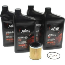Can-Am New OEM 4T 5W-40 Synthetic Blend Oil Change Kit Rotax 900 ACE 9779260
