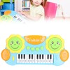 Piano Toy Electronic Keyboard Sound Light Effects Instrument for Above