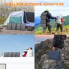 60W Solar Panel for Portable Power Station, Foldable Solar Panel