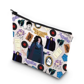 JNIAP Agatha Makeup Bag Agatha Fans Gifts Down The Witches Road Gifts Rio And Agatha Zipper Bag The Coven Gifts, welcome cave mb, Fit
