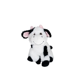 HEITMANN DECO PET Plush Cow – Black/White – Approx. 20 cm – Sustainable – Made from 100% Recycled Material