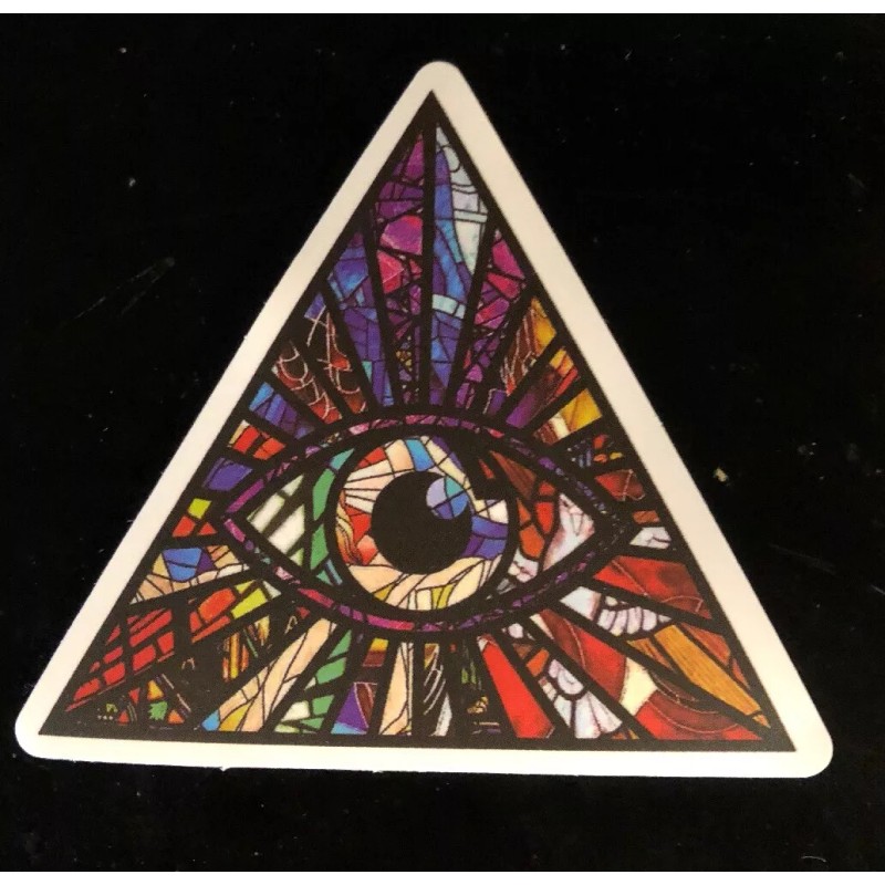 Eye Of Providence Skateboard Laptop Guitar Decals Stickers