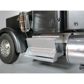 JP Garage Pair Aluminum Side Step Tool Box Block Tamiya RC 1/14 King Knight Grand Hauler