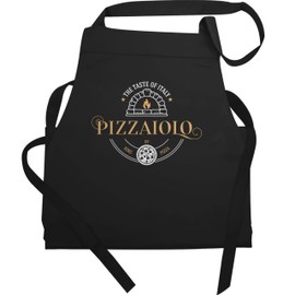 Shirtracer - Apron Gift - Pizzaiolo Pizza Baker I King of Pizza I Cooking Apron Pizza Baker, 1 black