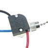 Upgraded Semi-Clear Pull Chain Switchs with 15cm Cable Simple Installs