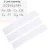 50pcs Dry Erase Sentence Strips Reusable White Lined Writing Sentence