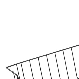 Staples Front Loading Letter Tray, Black Steel, 3/Pack (ST10484-CCVS)