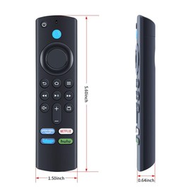 NTQinParts Replacement Remote Control Controller for Echo Show 15 | Full HD 15.6" Smart Display